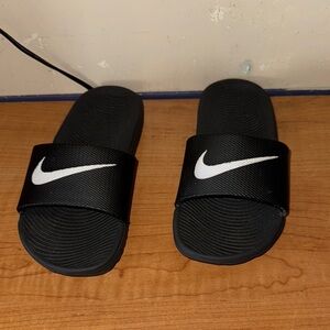 Nike Black Slide Sandals